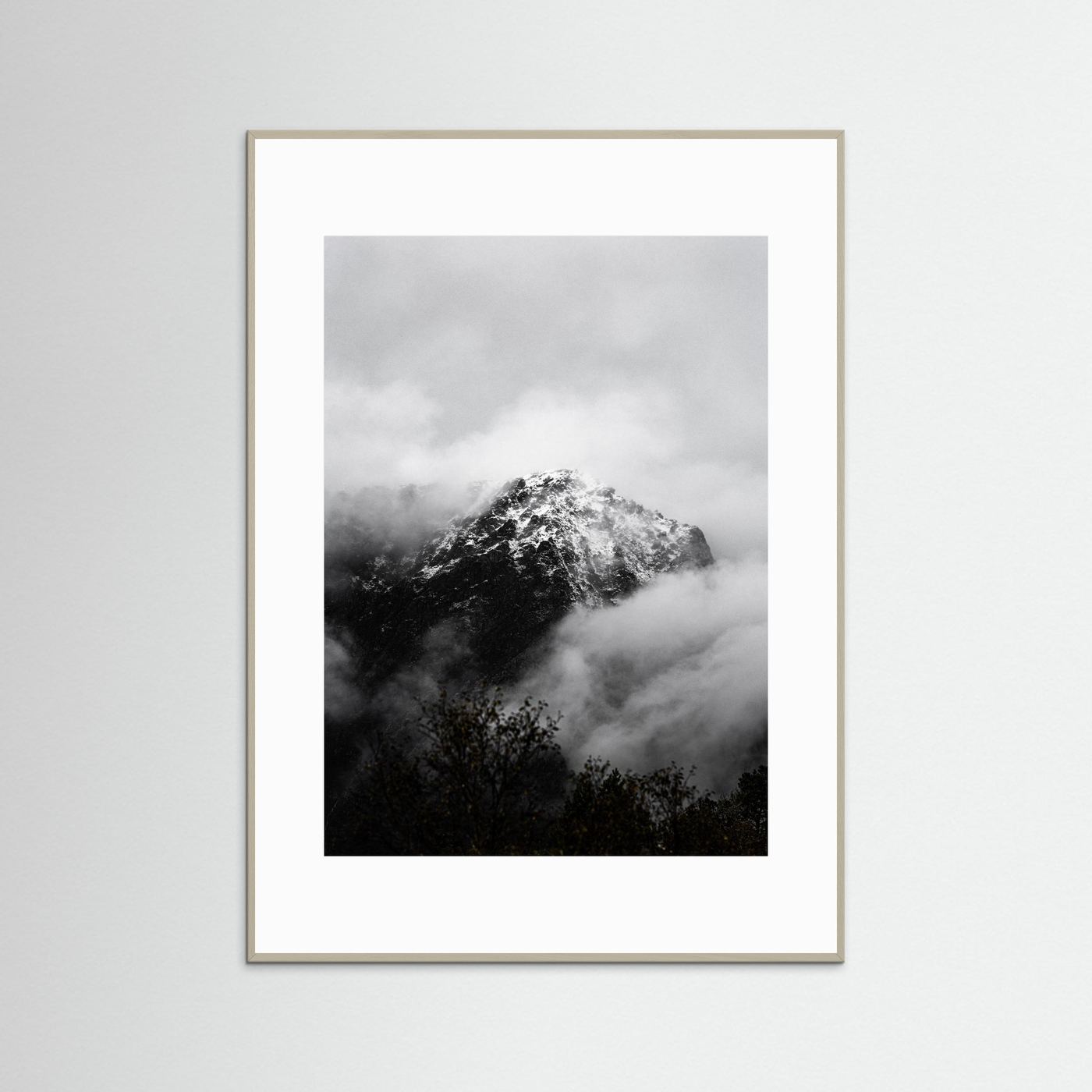 Misty Mountain in Norway 