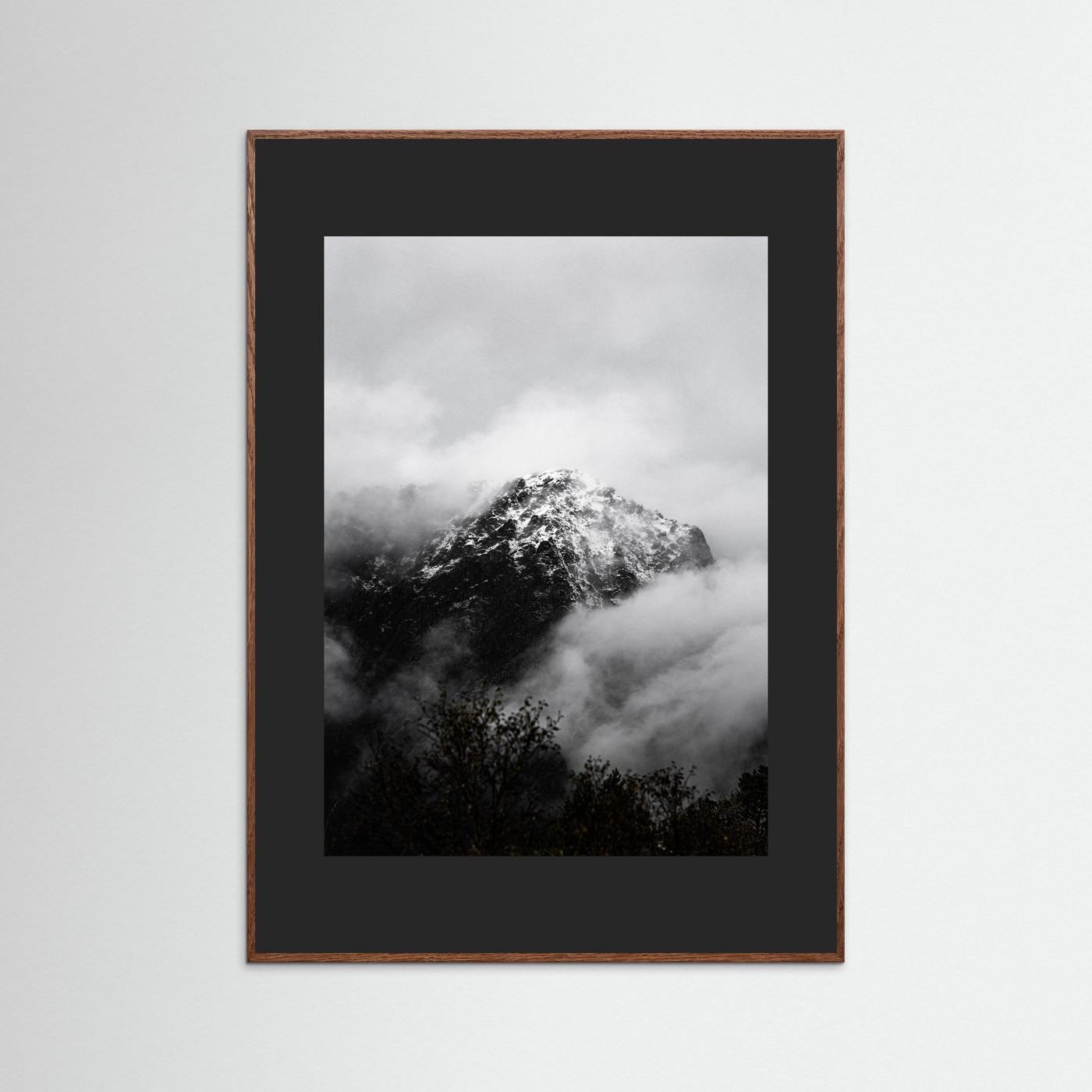 Misty Mountain in Norway 