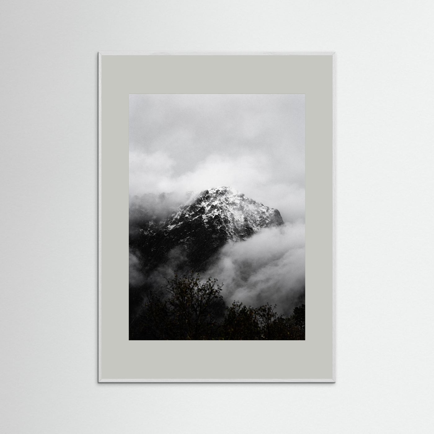 Misty Mountain in Norway 