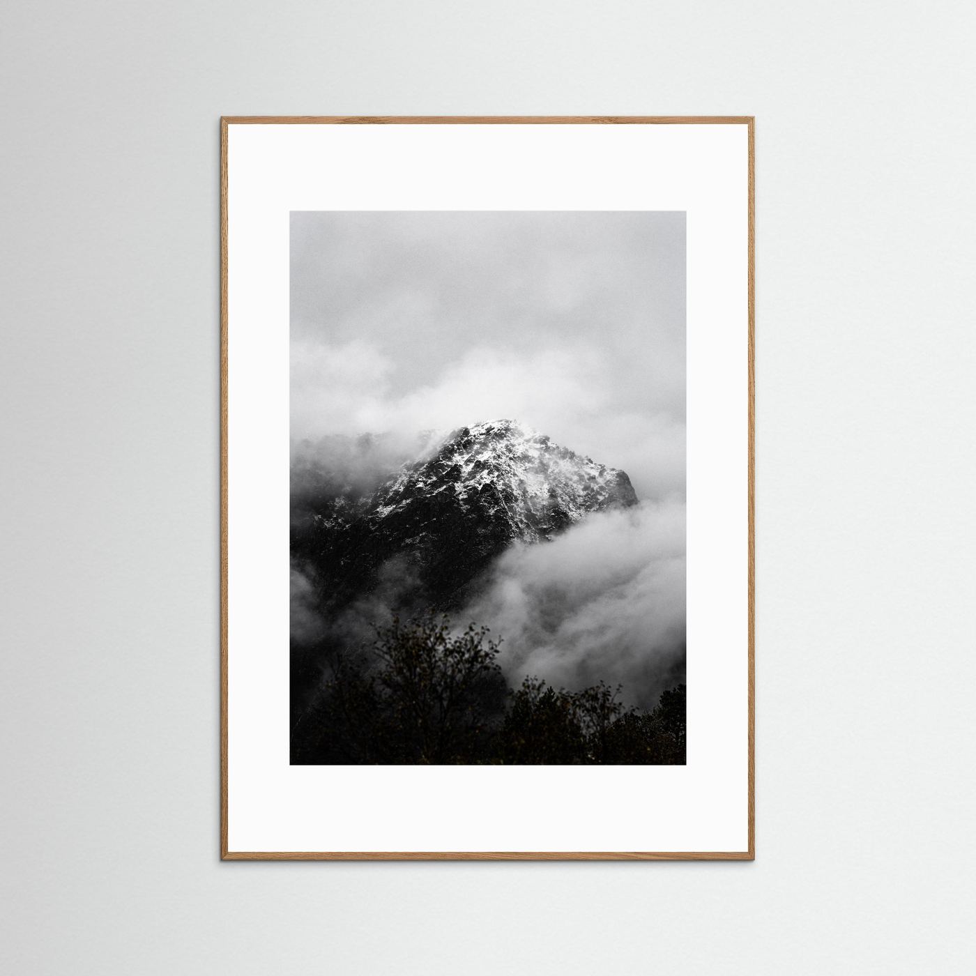 Misty Mountain in Norway 