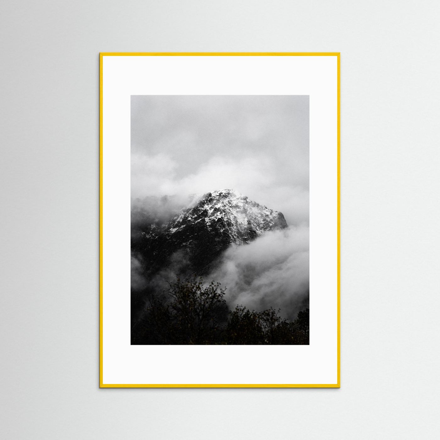Misty Mountain in Norway 