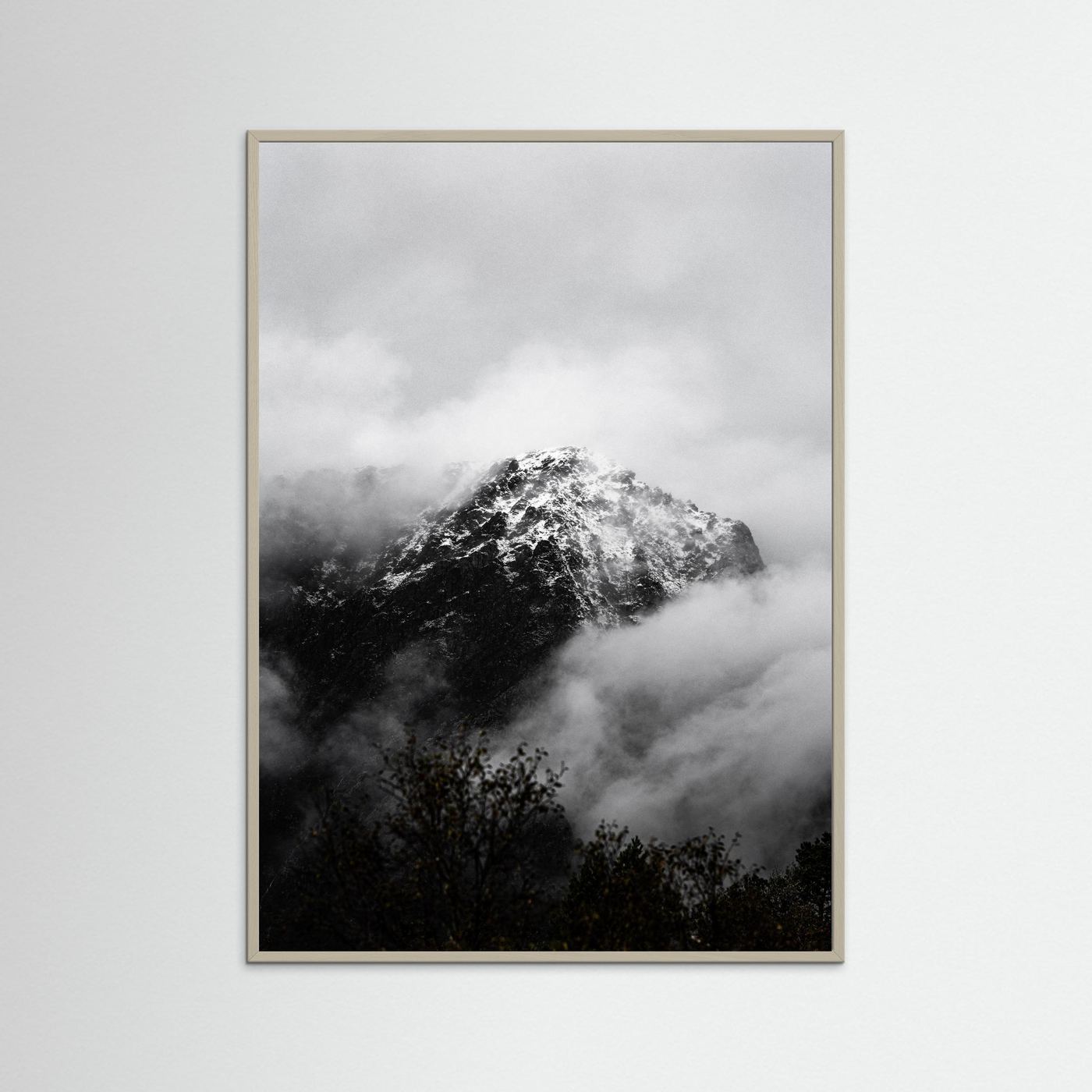 Misty Mountain in Norway 