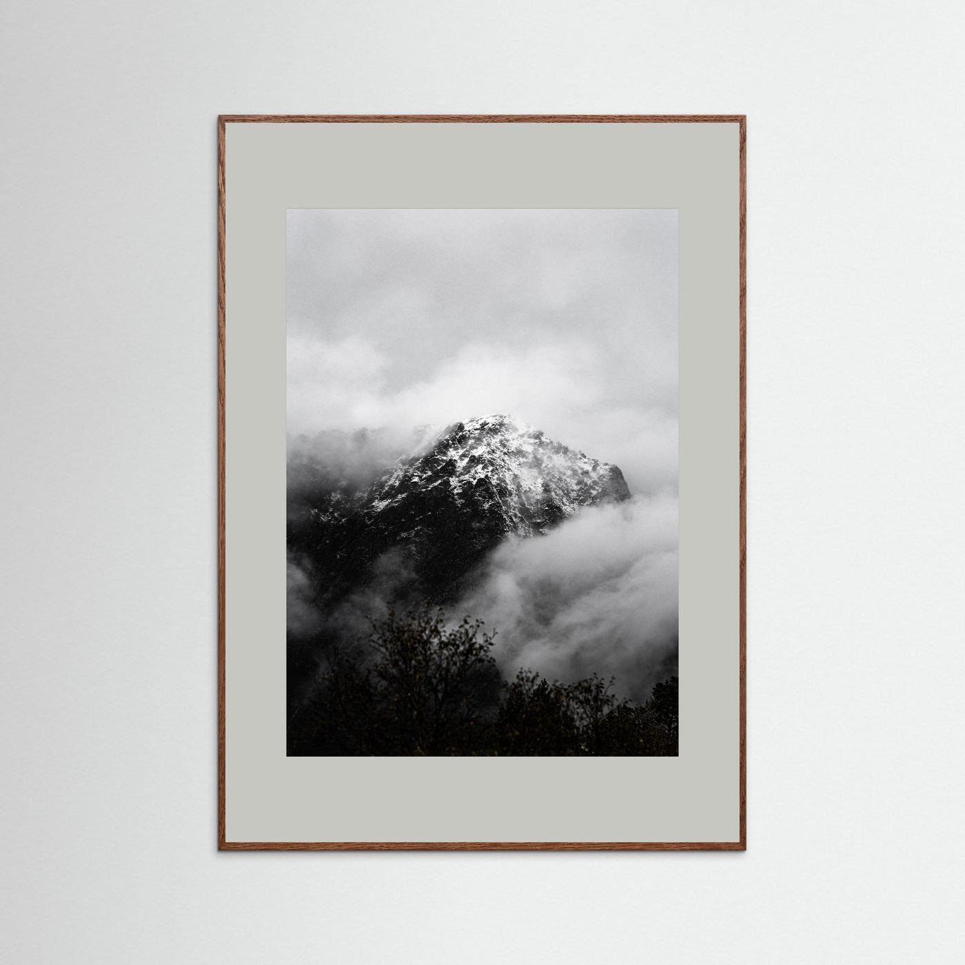 Misty Mountain in Norway 