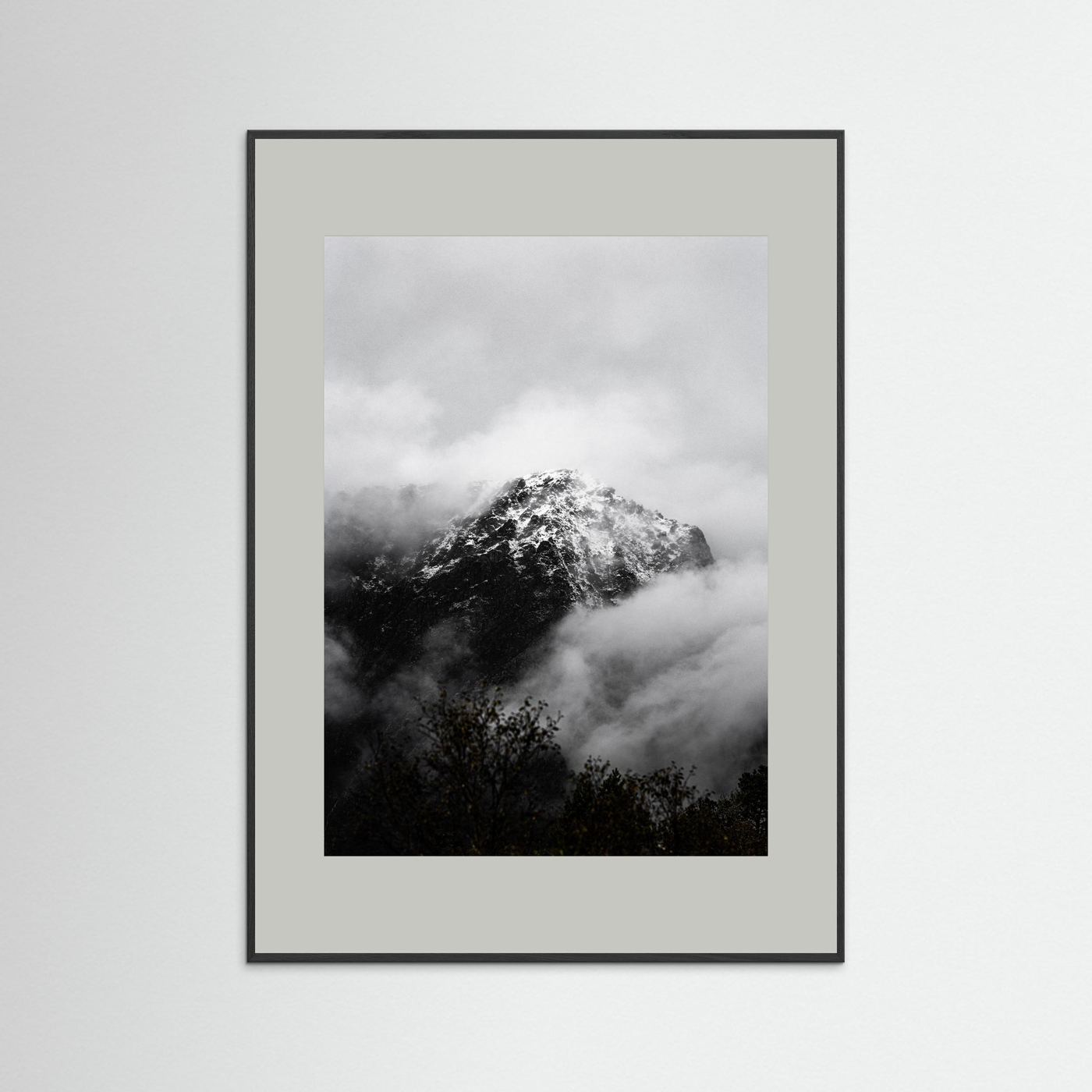Misty Mountain in Norway 