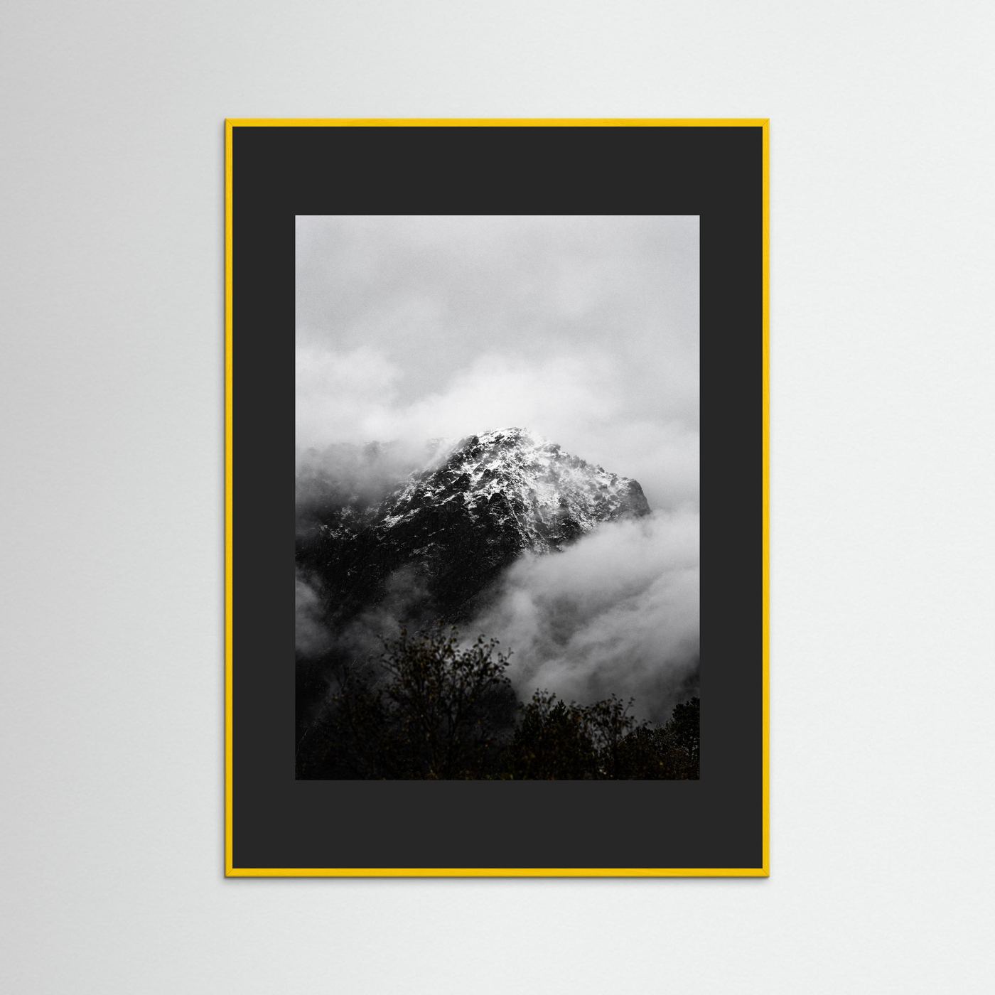 Misty Mountain in Norway 