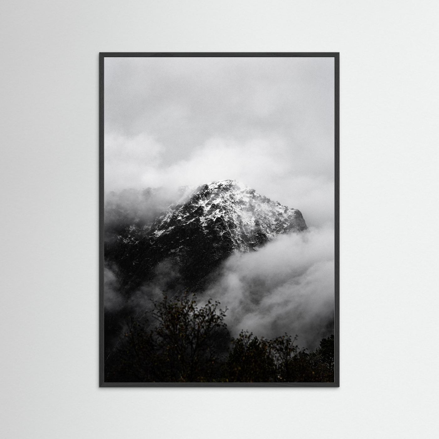 Misty Mountain in Norway 
